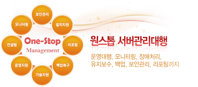 원스톱 서버관리대행