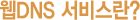 웹DNS 서비스란?